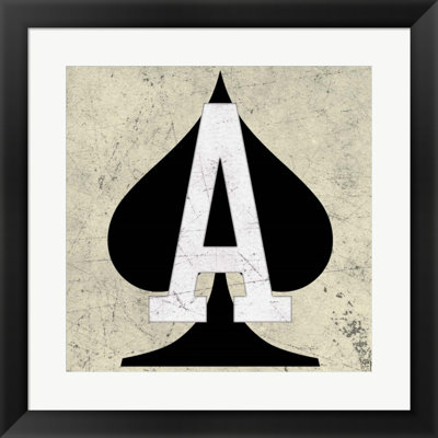 «Ace Of Spades» par Aubree Perrenoud, art mural encadré