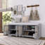 Banc de rangement en bois Rustic-793014465