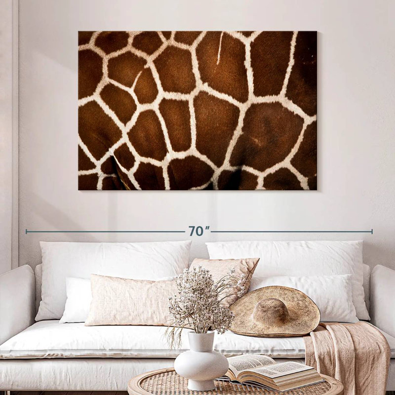 Crowle Geometric Giraffe Abstract, 32" H x 48" W