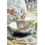 Wok en acier inoxydable 20,5 po