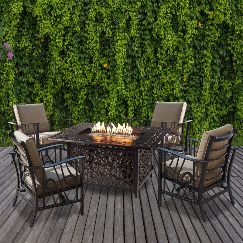 Hennig Outdoor 5 - Piece Conversation Set