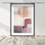 Ruby Dreams I Shadowbox Abstract Print by Oliver Gal, Black Frame, 10 x 15-1467728328-1467728343