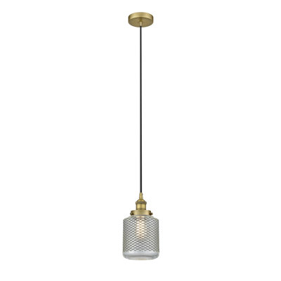 Luminaire suspendu cylindrique à 1 lumière Iyana