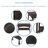 Cecilton 4 Piece Rattan Sofa Seating Group -27165458-23609058