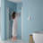 32"W X 72"H Fold Frameless Shower Door With Tempered Glass-111671023