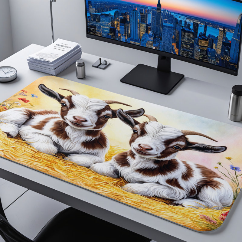 Polyester Desk Pad, 23.6x13.8