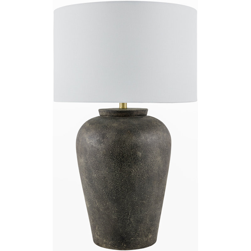 Lexcie Table Lamp, Charcoal