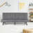 Camisha Twin 70'' Faux Leather Convertible Sofa-158951432