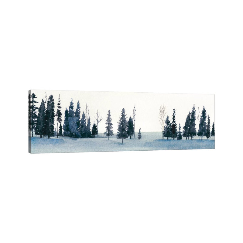 Sapphire Grove I by Grace Popp - Wrapped Canvas Panoramic Print, 30.48 cm H x 91.44 cm W x 1.91 cm D