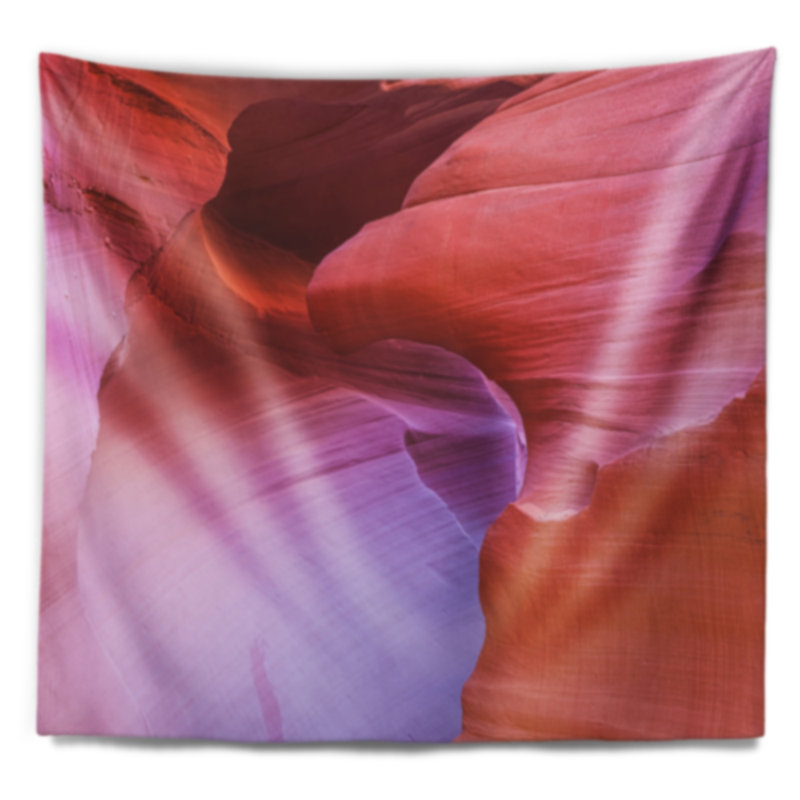 Photographie, antilope, canyon, paysage, tapisserie, H 32 po x l 39 po