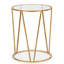 Emery Glass End Table