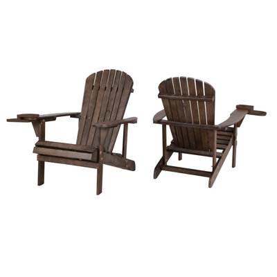Chaise Adirondack en bois massif Apsana