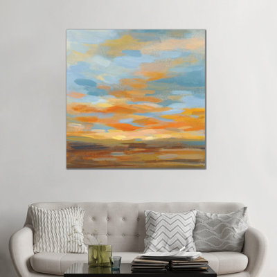 " High Desert Sky II Bright Blue " by Silvia Vassileva