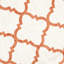 Tapis beige / orange à motif géométrique Ammundsen-2144357790