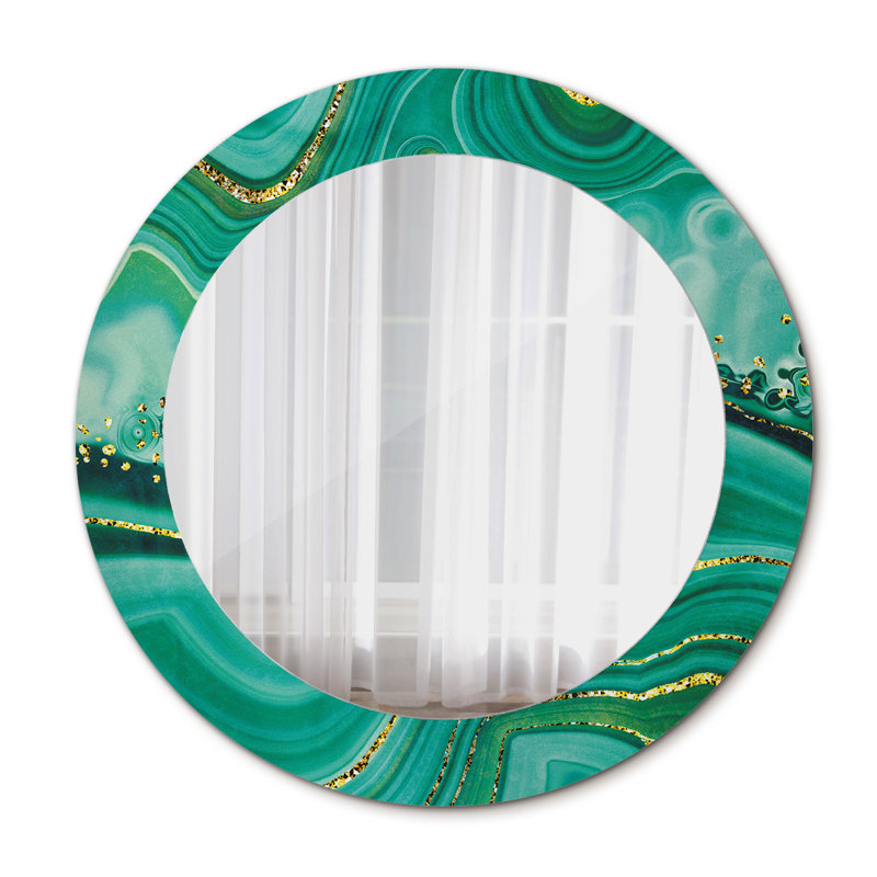 Huldar Glass Flat Wall Mirror, 60cm H x 60cm W