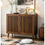 Buffet en noyer avec rangement-129685006