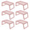 6 pièces 21,5 po Plateau d'ordinateur portable Bureau pliable pour canapé-lit