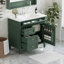 Meuble-lavabo moderne 36 po avec lavabo supérieur-1297104208