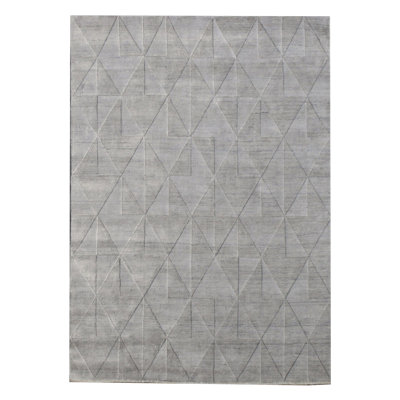 Silk Modern Handmade Area Rug