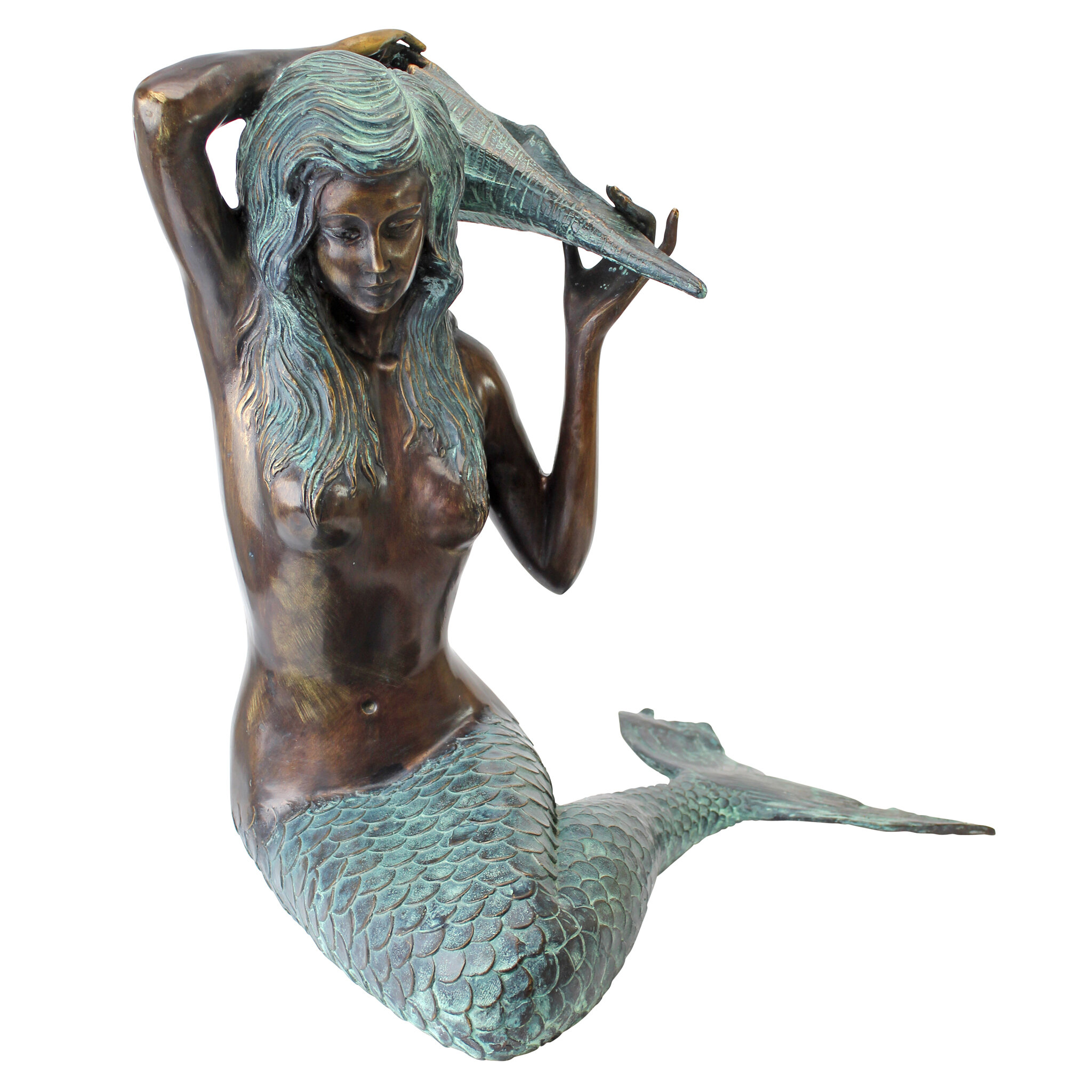 Mermaids Toilet Paper Holder - Design Toscano