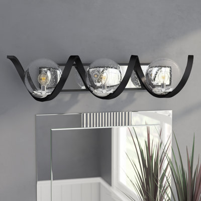 Mcclay 3-Light Dimmable Vanity Light.