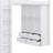  Angret Loft Bed With Large Shelves, Writing Desk And LED Light-1984015340-1984015342