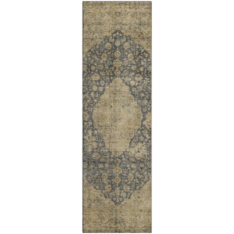 Premium Machine Washable Honig AMF1657 Global Rug
