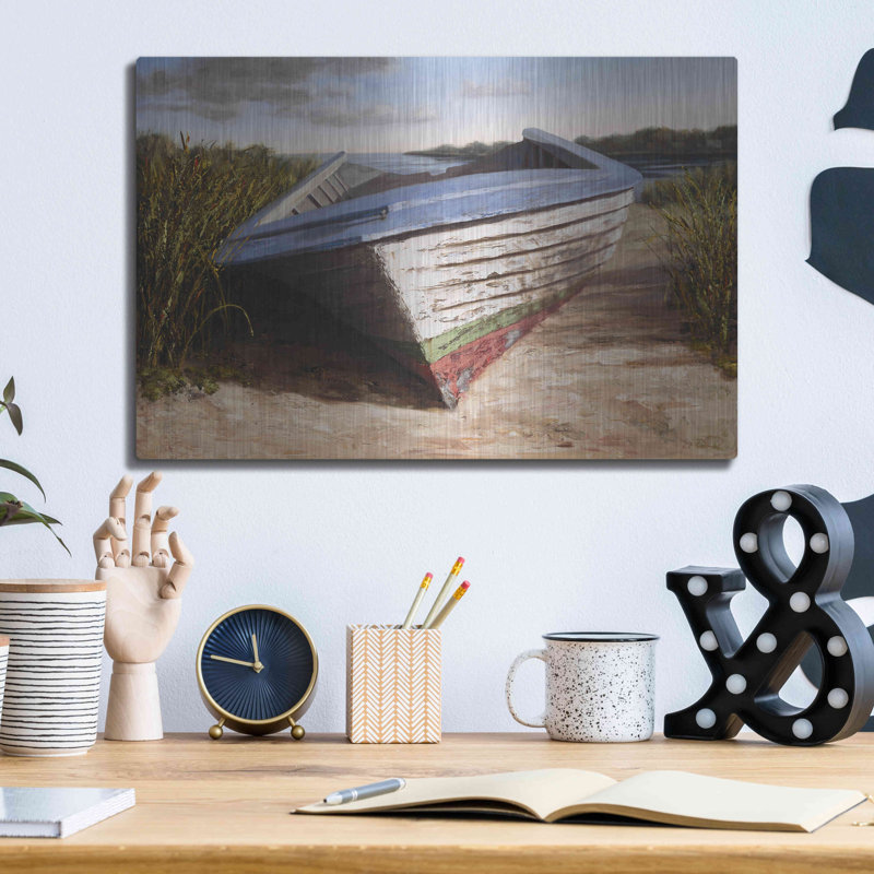 "Montauk Skiff" par Karl Soderlund, H 12 po x l 16 po