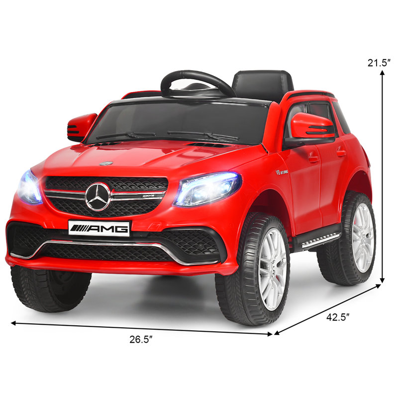 Voiture électrique pour enfants Mercedes-Benz, Rouge