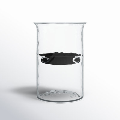 Sakie Glass Hurricane Candle Holder