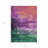 3' X 5' Purple Salmon And Green Abstract Washable Indoor Outdoor Area Rug