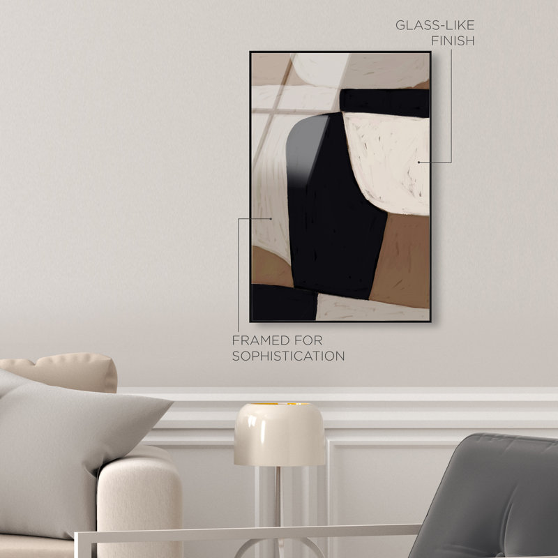 All For You Print by Oliver Gal, 11"H x 16"W, Black Floater Frame