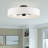 Ashtun Fabric Semi Flush Mount-1350535812