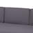 Littell 73.25 " W Straight Solid Wood Patio Sofa with Cushions