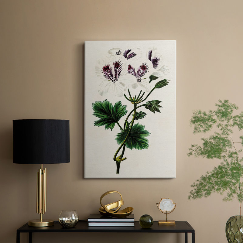 AntiqueFloralFolioIX - Galerie Cavas sur mesure, H 36 po x l 24 po
