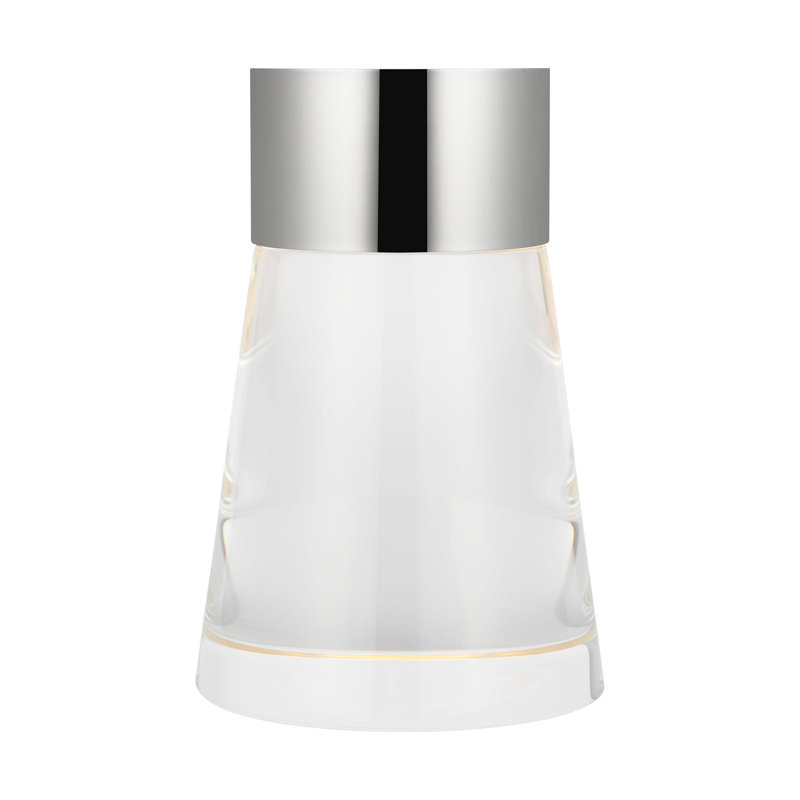 Caspe 8 Rechargeable Table Lamp, Silver