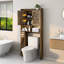Armoire de rangement de salle de bain de style campagnard, fixation au sol-462876875