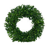 The Holiday Aisle® Preserved Boxwood Greenery Wreath & Reviews | Wayfair