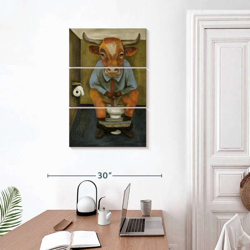 Bull Shitter, 32" H x 20" W
