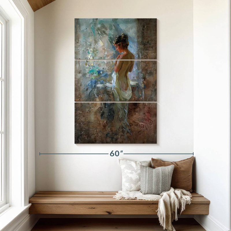 Leisha Delicate Spring, 50" H x 32" W