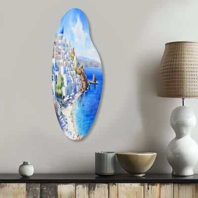 Restrepo - Greece Curved Shape Irregular Metal Wall Decor