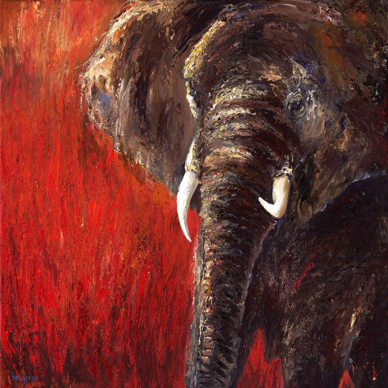 Bergerac - Wrapped Canvas Painting, 61cm H x 61cm W x 3.81cm D