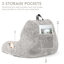 Coussin de dossier en fausse fourrure-108989343