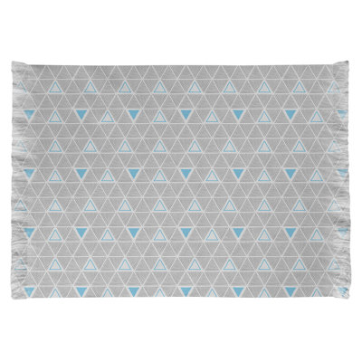 Chenille Geometric Indoor Rug