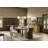 Garey Argos Console Table-Sand Marble