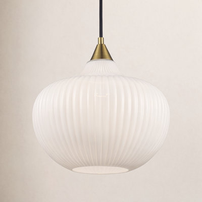 Collina Dimmable Geometric Single Light Pendant