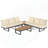 Versatile Outdoor Sofa Set with Adjustable Seats and Multiple Functional Tables-1543714089