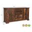 Buffet en bois massif à 3 tiroirs et 4 portes Larae-26876133