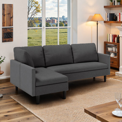 Canapé modulaire en L 79,1 po