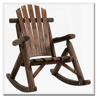 Outdoor Wooden Rocking Chair
